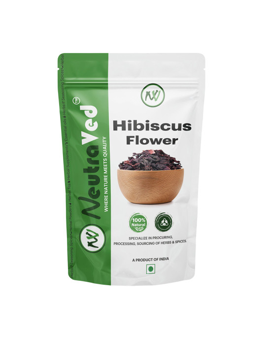 NeutraVed Hibiscus Flower Herbal Tea - 50 g