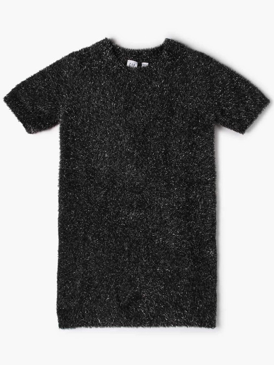 GAP Girls Embellished Round Neck A-Line Dress