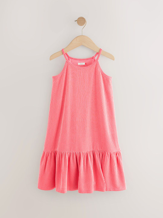 NEXT Girls A-Line Self-Design Dress