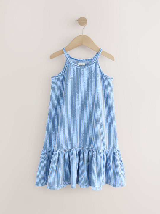 NEXT Girls A-Line Self-Design Dress