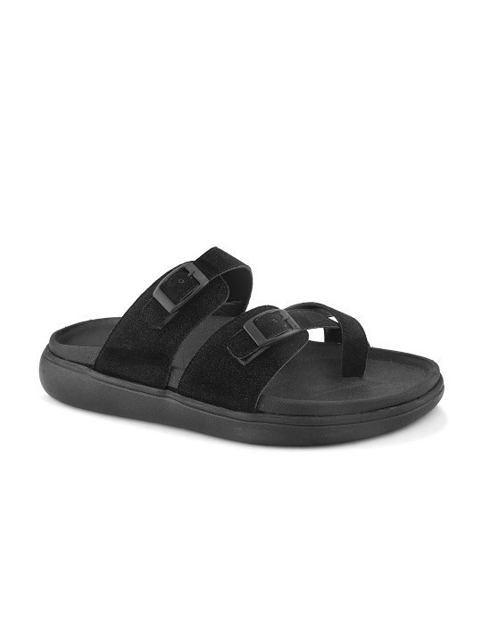 Roadster The Lifestyle Co. Men Textured Comfort Sandals