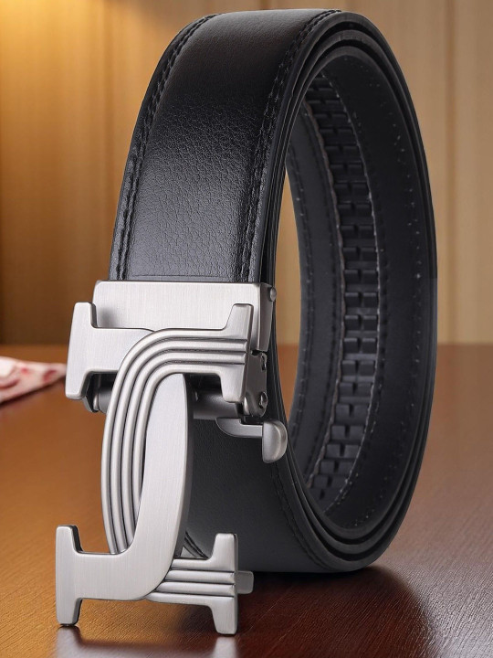 Killer Men Textured Slider Buckle Belt