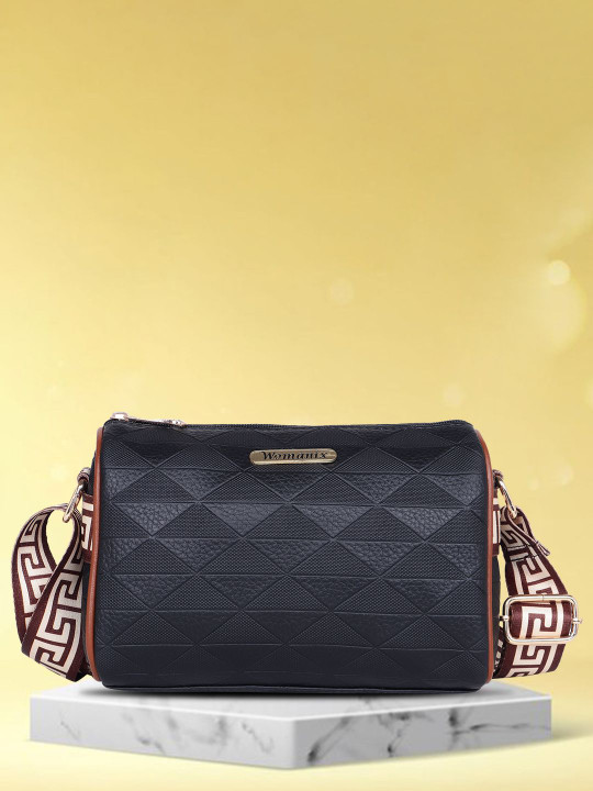 Womanix Structured Quilted Sling Bag