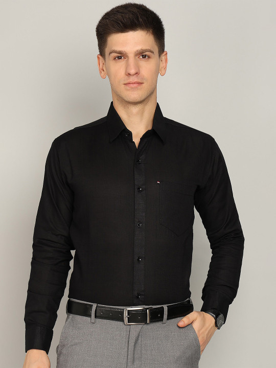 ELLIPSE Long Sleeves Linen Shirt