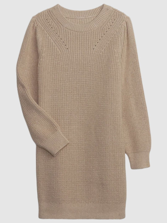 GAP Girls Round-Neck Sweater Jumper Dress