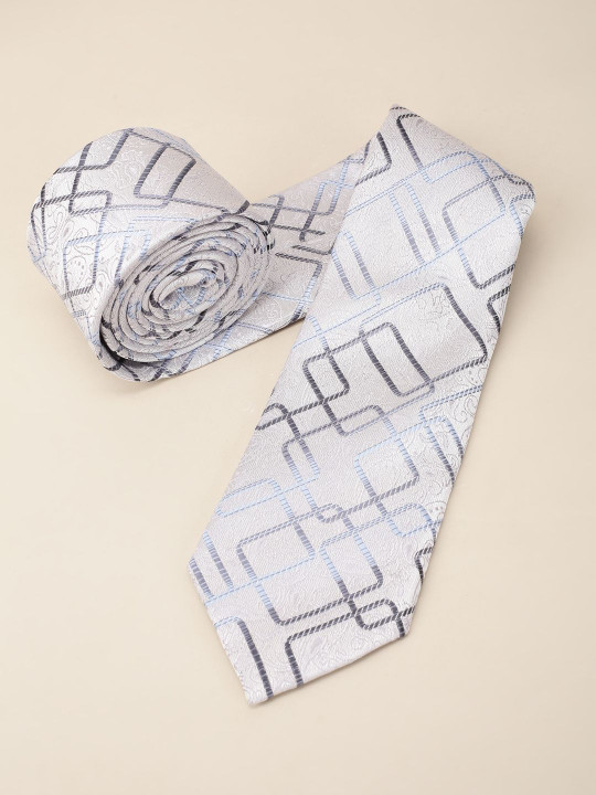 Louis Philippe Men Printed Broad Tie