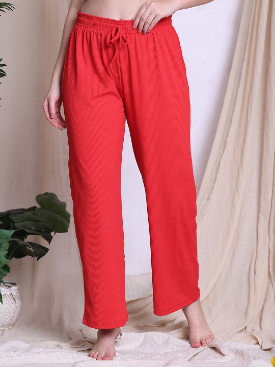 NEUDIS Women Ribbed Lounge Pants