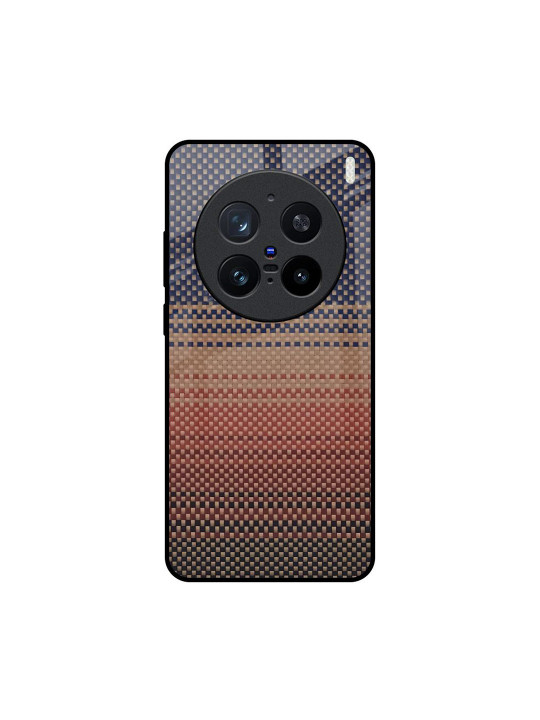 QRIOH Fiber Artistry Vivo X200 Pro 5G Impact Resistant Back Case