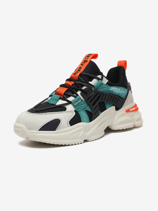 Nickron Men Colourblocked Lightweight Sneakers