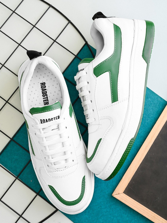 Roadster The Lifestyle Co Men Lace Up Colourblocked Sneakers