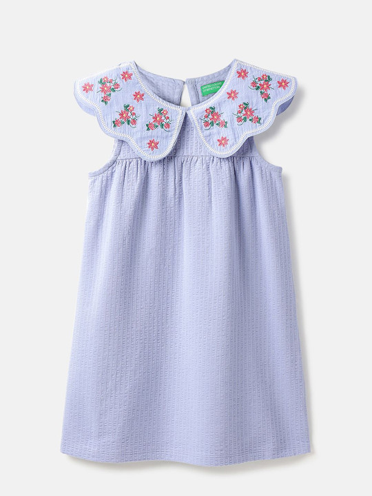 United Colors of Benetton Embroidered Dress