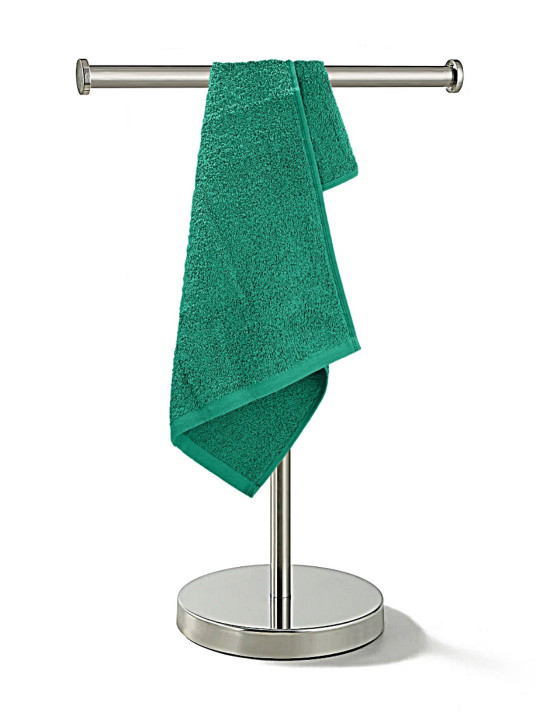 The Happy Pod 2 Piece Green 380 GSM High Absorbent 100% Cotton Hand Towels