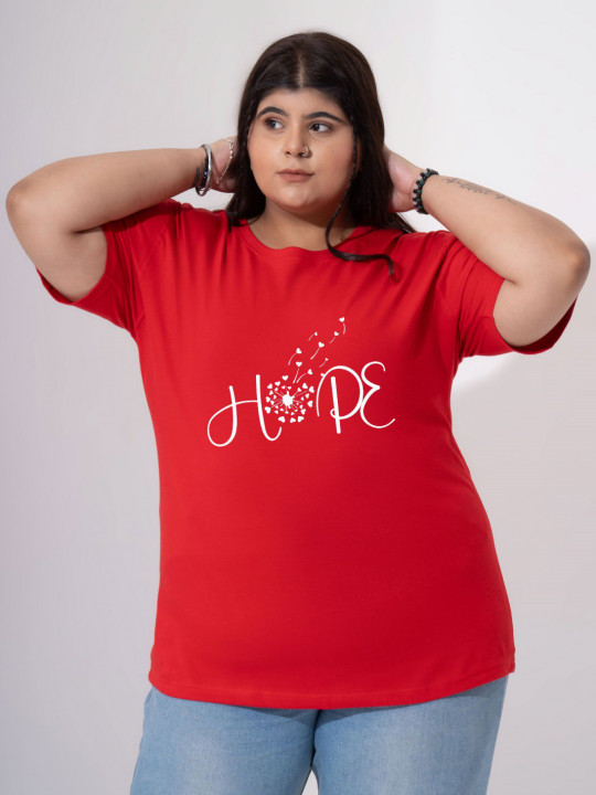 Toodle Plus Women Plus size Printed T-Shirt