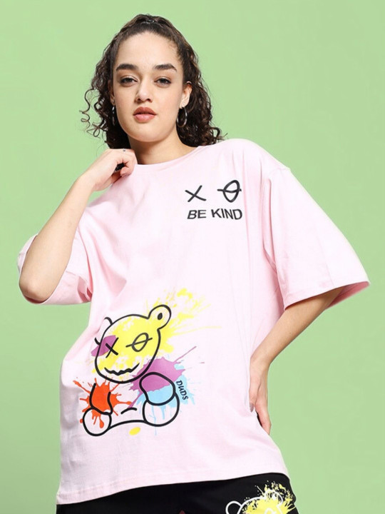 WEARDUDS Women Printed T-shirt