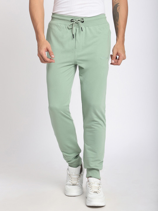 Stitch Hub Men Loop Knit Regular Fit Joggers