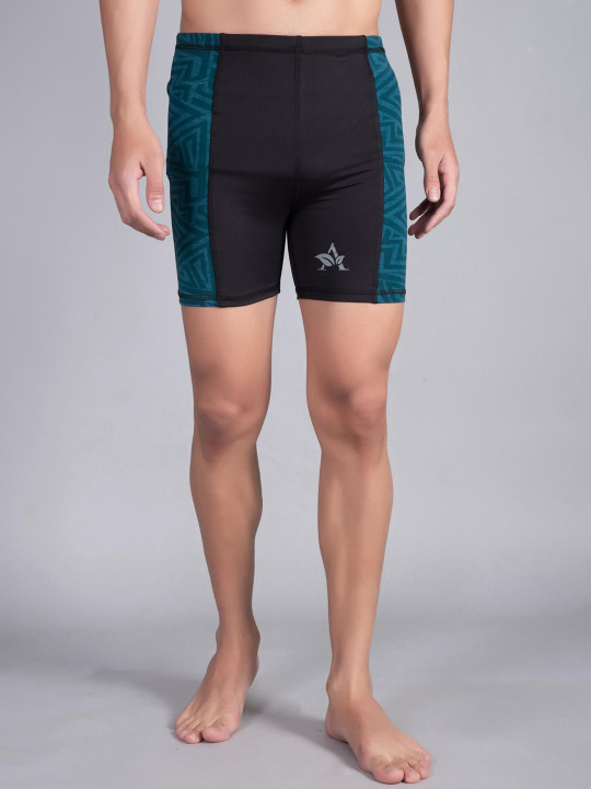 Apraa & Parma Men Printed Swim Bottoms