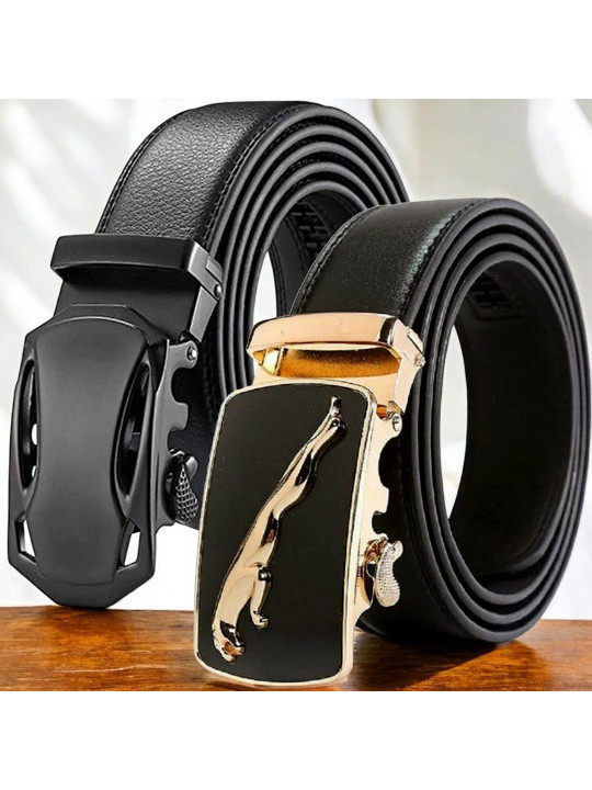 Roadster The Lifestyle Co. Men Pack Of 2 Textured Belts