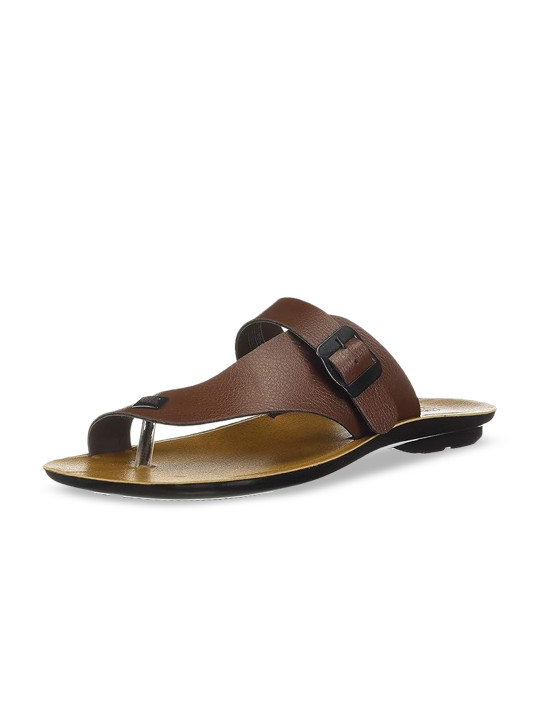 FLITE Men Textured One Toe Flip Flops