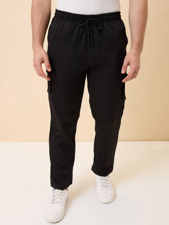 Status Quo Men Regular Fit Mid-Rise Cargos