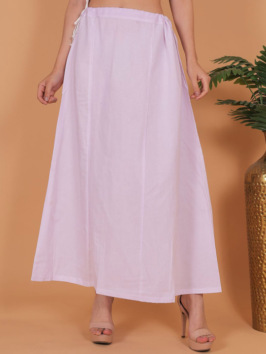 Trendzmy Women Cotton Saree Shapewear