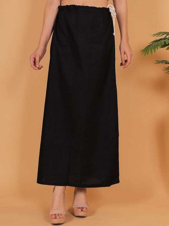 Trendzmy Women' Cotton High Rise Saree Shapewear