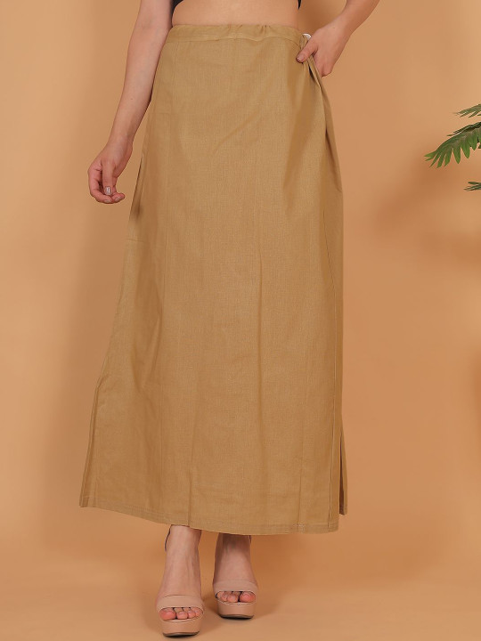 Trendzmy Women Cotton Saree Shapewear