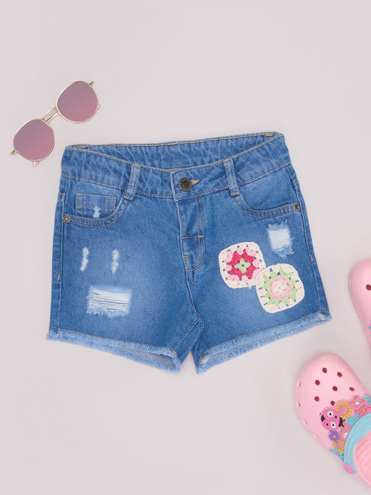 Pantaloons Junior Girls Denim Shorts