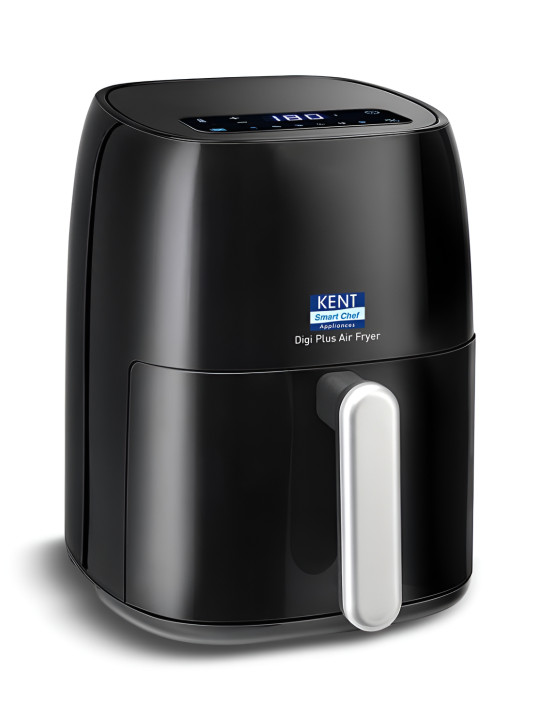 Kent - Black Digi Plus Air Fryer 1300W4L