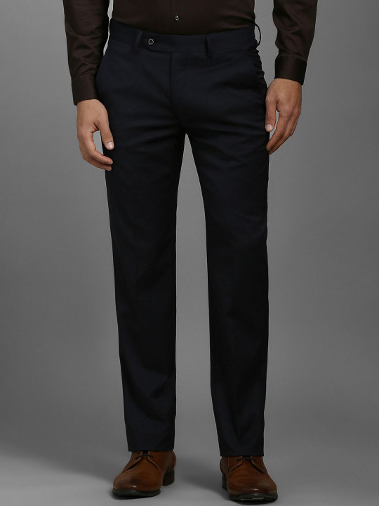 Louis Philippe Men Printed Trousers