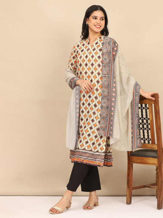 AURELIA Ethnic Motifs Printed Dupatta