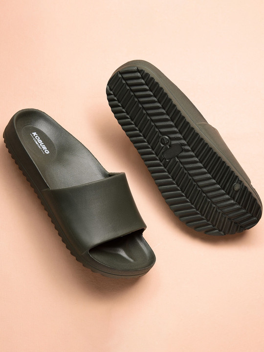 Koburg Wave Men Eva Comfortable Super Soft Lightweight Slip-on Sliders