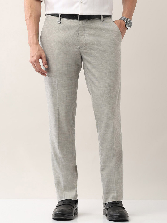 AD By Arvind Men Slim Fit Trousers
