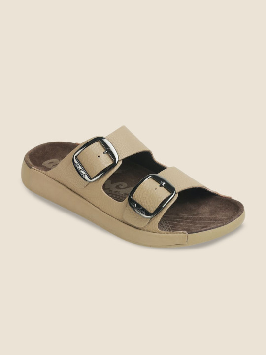 DAVINCHI Men Colourblocked Leather Monks