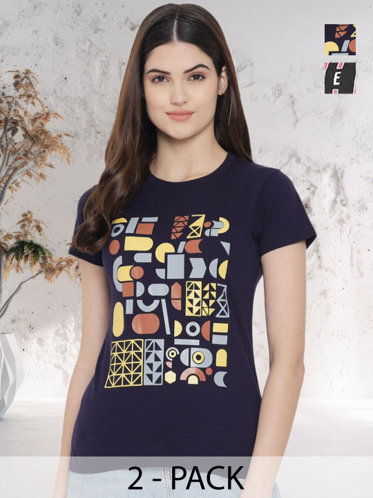 Metronaut Women Typography 2 Wonder Woman Printed Applique T-shirt