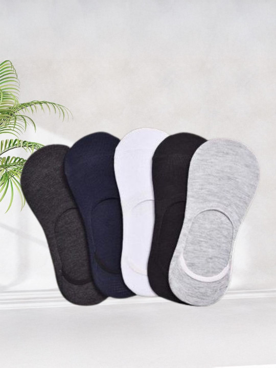 MJE Pack Of 5 Shoe Liners Socks