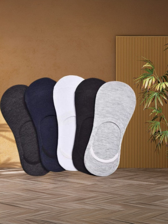MJE Pack Of 5 Shoe Liners Socks