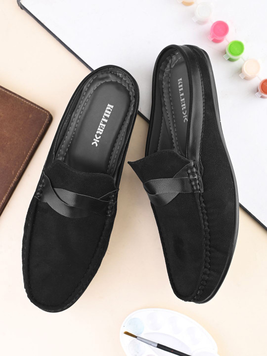 Killer Men Suede Round Toe Loafers