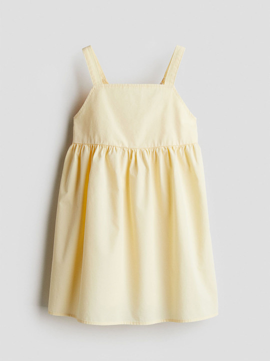 H&M Tie-Detail Cotton Dress