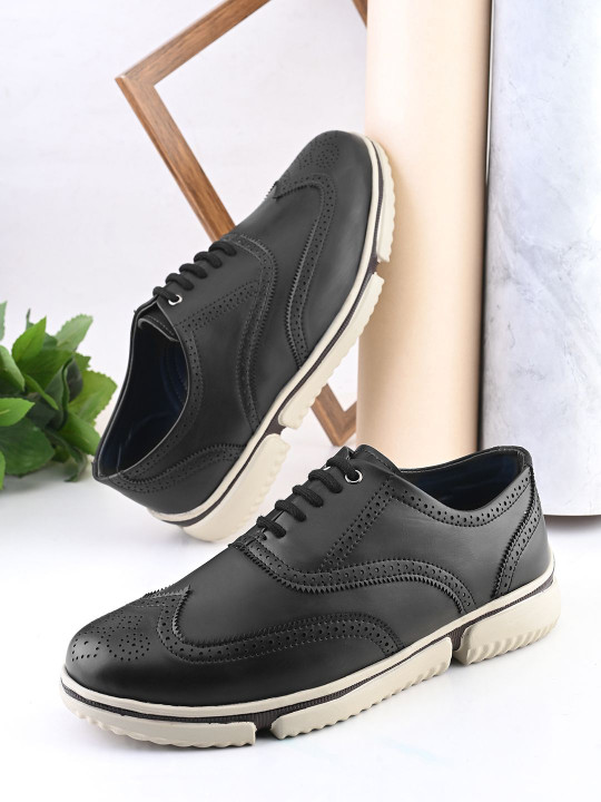 Killer Men Round Toe Lace Up Shoes Casual Brogues