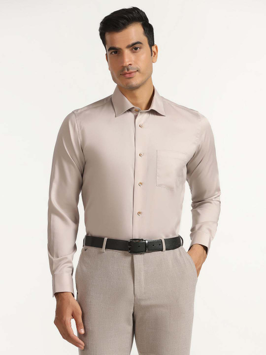 Blackberrys Men Slim Fit TechPro Formal Shirt