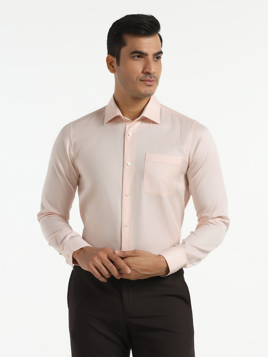Blackberrys Long Sleeves India Slim Fit Formal Shirt