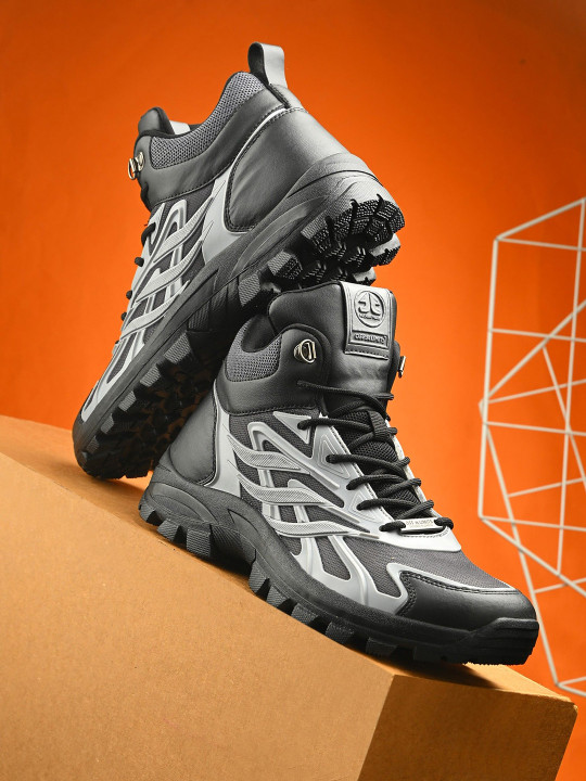 OFF LIMITS Mid-Top Round Toe Sneakers