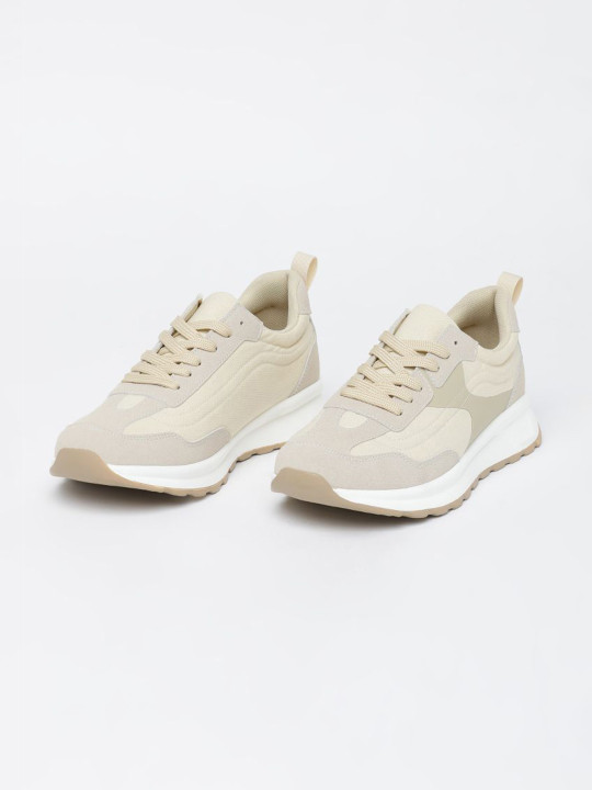 Snitch Men Round Toe Lace Ups Sneakers