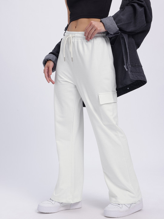 glitchez Women Utility Cargo Style Track Pant