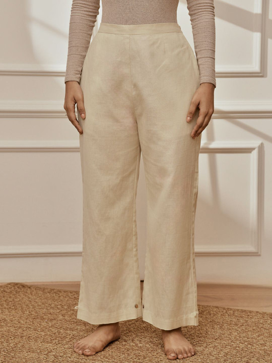 VASTRAMAY Relaxed-Fit Straight-Leg Lounge Pant