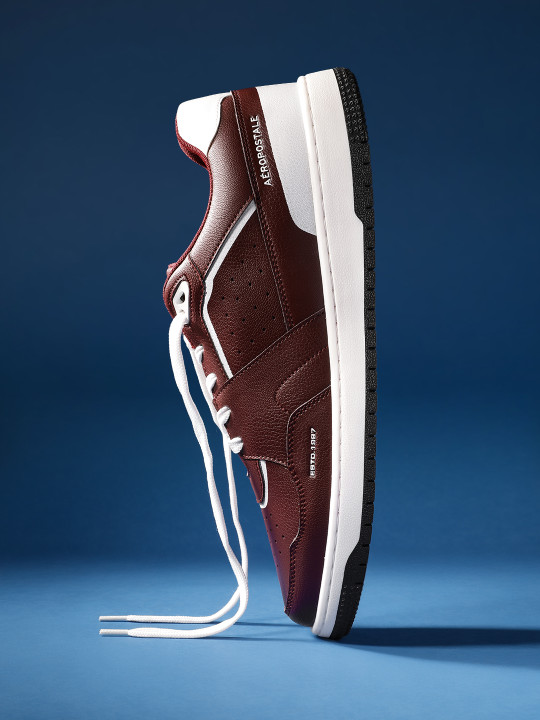 Aeropostale Men Perforated Detail Sneakers