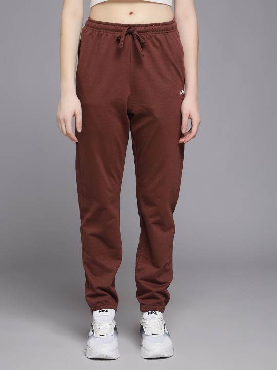 MKH Women Cotton Mid-Rise Joggers