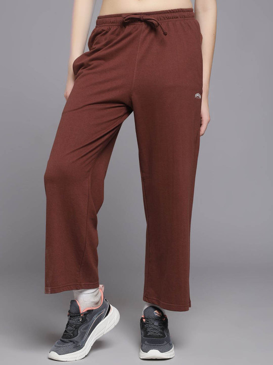 MKH Women Flared Wide Leg Track Pants