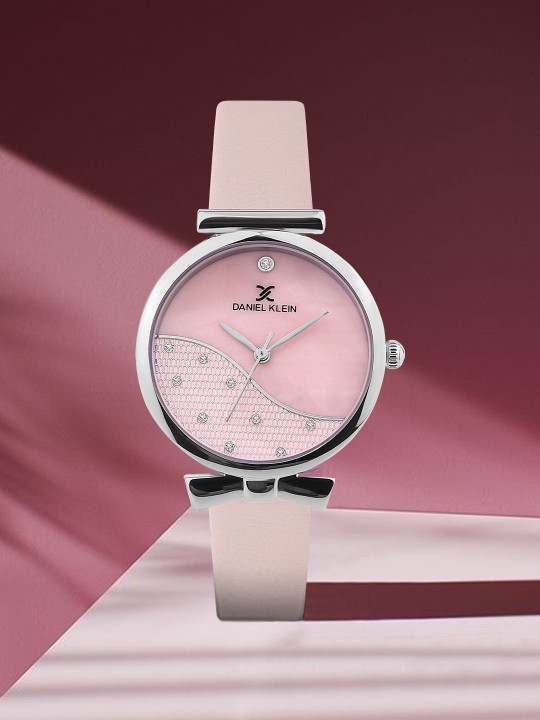Daniel Klein Women Dial & Leather Straps Analogue Watch DK.1.14022-1