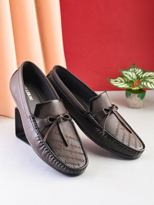 Killer Men Printed Slip-On Round Toe Loafers